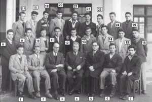 CLASSE DE 1ere OU 2eme A MAISON CARREE EN 1947