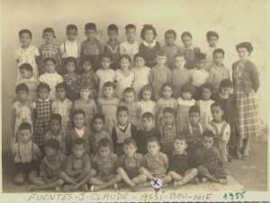 Ecoles d'Assi-bou-nif à Oran 1955/1956