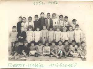 Ecoles d'Assi-bou-nif à Oran 1951/1952