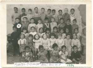 Ecoles d'Assi-bou-nif à Oran 1953/1954