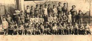 Ecole primaire Georges Lapierre d'Oran, datant du 13 avril 1956, cours préparatoire.