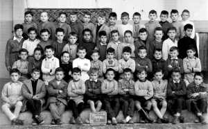 École Favier à Beaulieu - Alger, CE1 7 décembre 1956