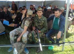 Tir au fusil de chasse