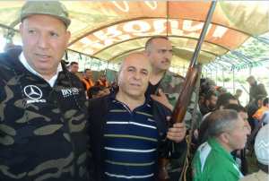 Tir au fusil de chasse