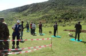 Tir au fusil de chasse