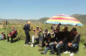 Tir au fusil de chasse