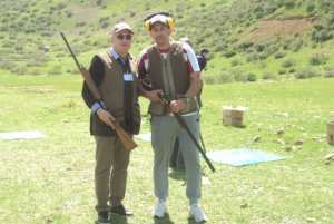 Tir au fusil de chasse