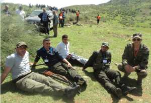 Tir au fusil de chasse