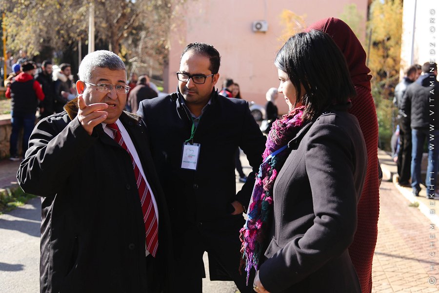 Le maire de Tlemcen à l'Hommage à Mehdi Elias Moulessehoul ... un hymne à la vie