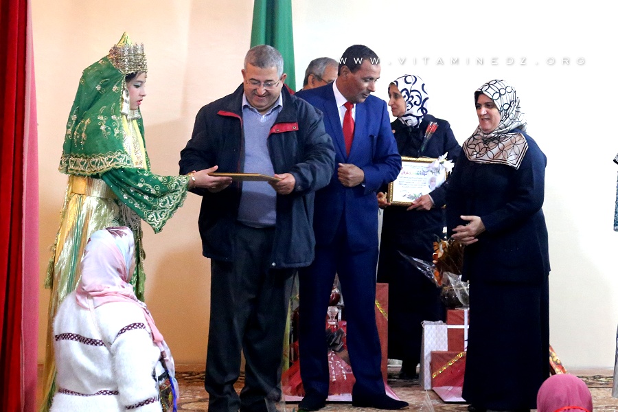 CEM El Habbak Abou Tachfine, fête en présente du Maire de Tlemcen