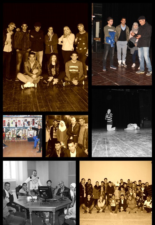 تربص تكويني لطلبة قسم الفنون –مسرح- لجامعة أبي بكر بلقايد –تلمسان