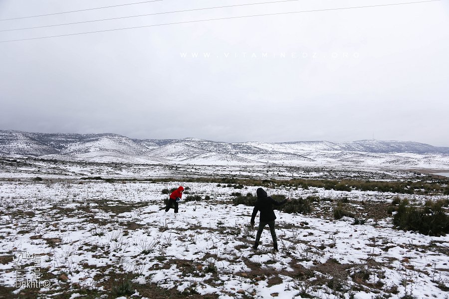 La neige est là : Région des Ouled Youcef et Mefrouche