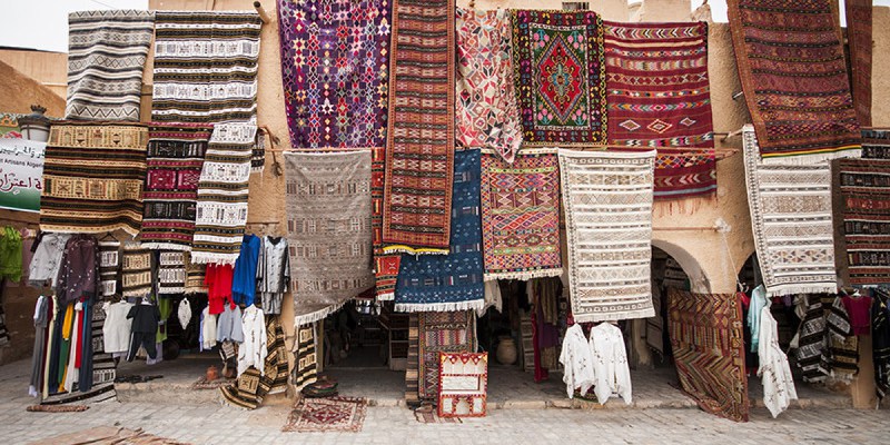 Les fameux tapis de Ghardaia