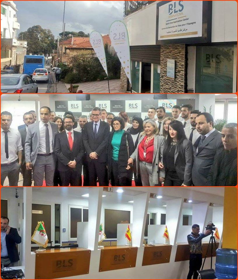 Inauguration centre BLS International