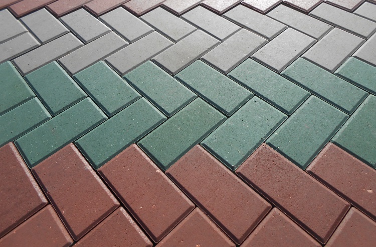 Pavé Bicouche Rectangulaire