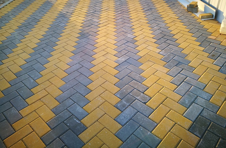 Pavé Bicouche Rectangulaire