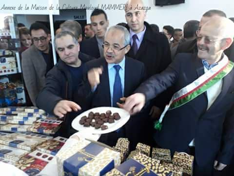 Clôture de la 1ère édition de la restauration d'Azazga, au niveau de l'annexe de la Maison de la Culture Mouloud MAMMERI à Azazga