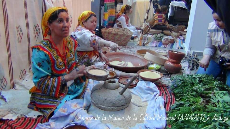 Clôture de la 1ère édition de la restauration d'Azazga, au niveau de l'annexe de la Maison de la Culture Mouloud MAMMERI à Azazga