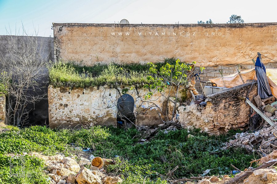 Ce qui reste de l'ancienne mosquée à Sidi Yahia le coeur historique de Ouzidan (Tlemcen)