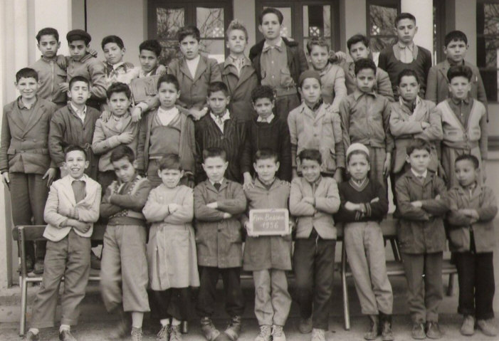 Ecoles d'Ain-Bessem en 1956