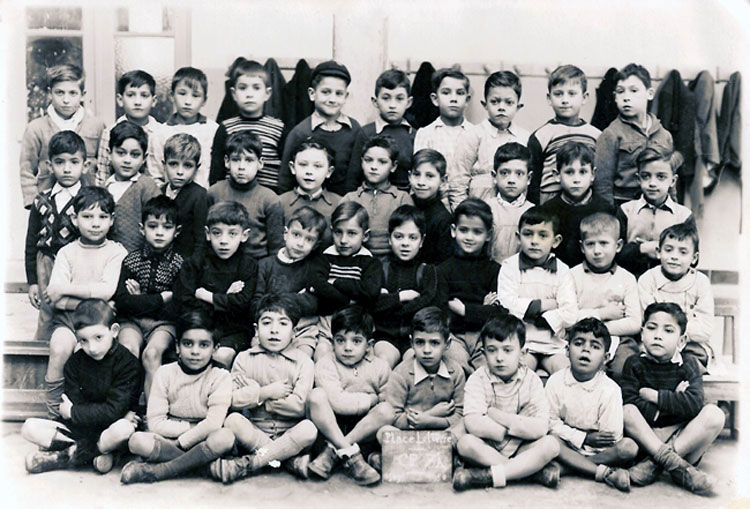 École de la place Lelievre Alger CP 1949/1950