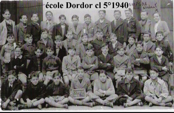 Ecole Dordor Alger en 1940