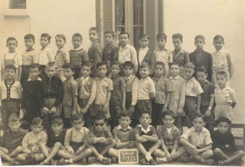 1952 ECOLE YUSUF A ALGER - classe de garçons