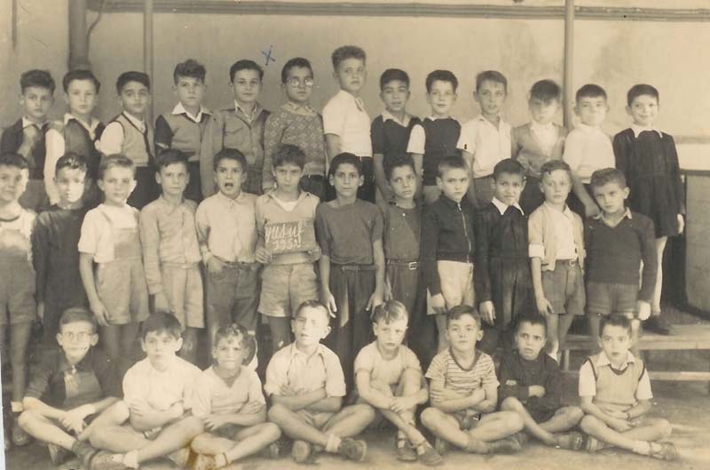 1952 ECOLE YUSUF A ALGER - classe de garçons