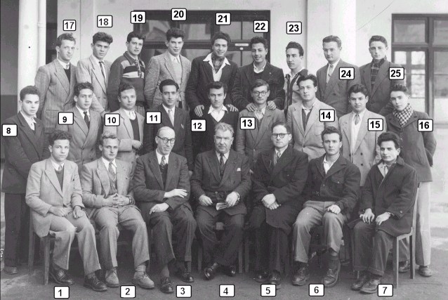 CLASSE DE 1ere OU 2eme A MAISON CARREE EN 1947