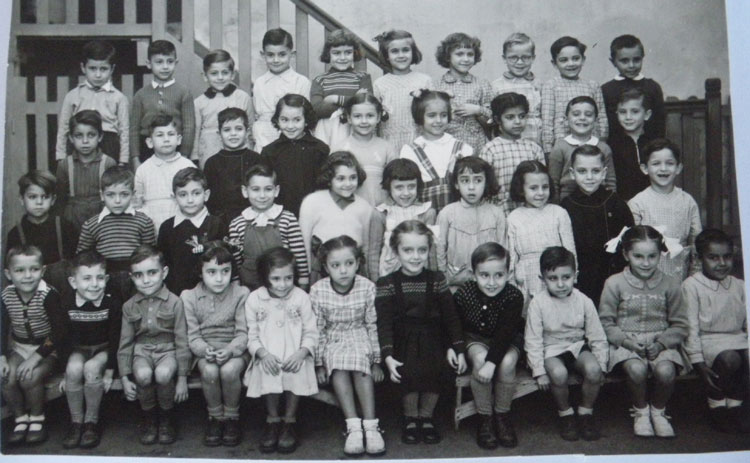 Ecole maternelle bernardin à Oran 1951