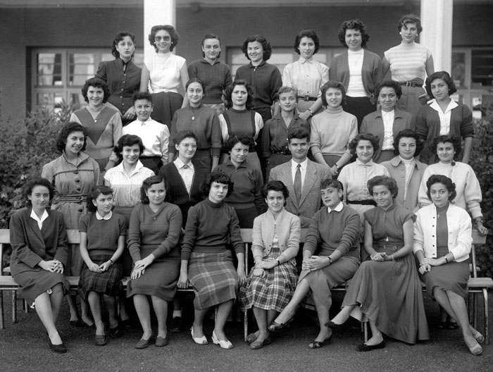 Collège Moderne de Jeunes Filles-Ali Chekal 1954-1955