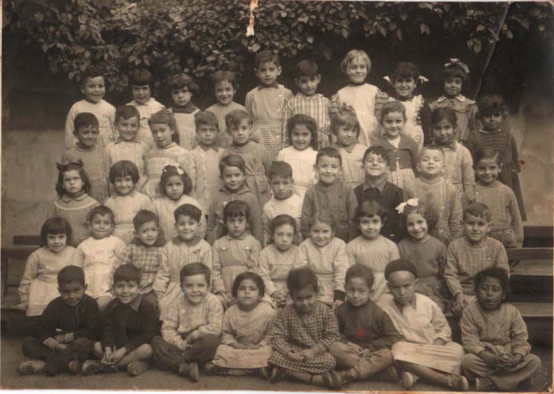 Ecole maternelle Georges la Pierre en 1954 ( Oran )