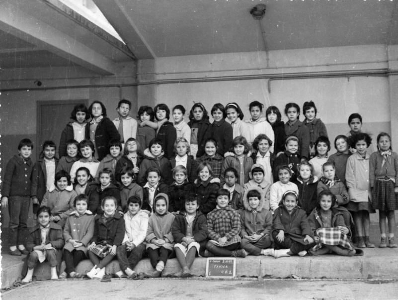 Ecole Favier ..CE1 a Beaulieu Alger Année 1961 - 1962