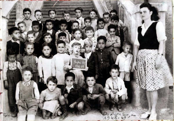 Ecole route de laghouat à Ksar El Boukhari 1948 - 1949
