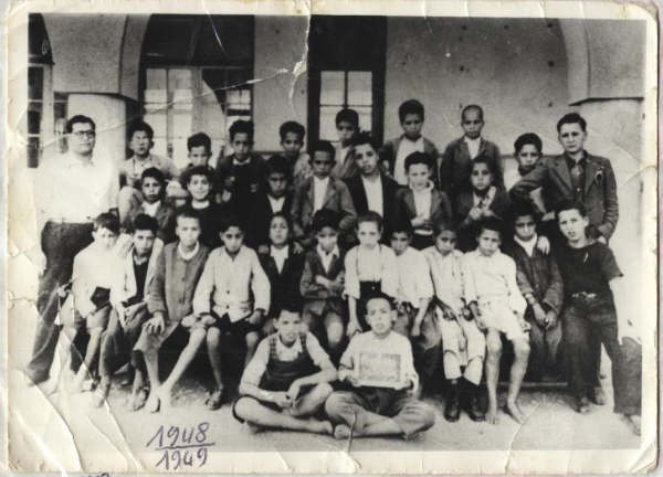 Ecole de la gare de Ksar El Boukhari 1948 - 1949