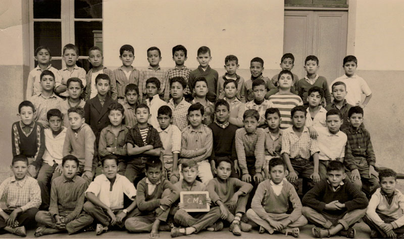 Ecole Blandan Boufarik - Blida CM2 année 1961 1962