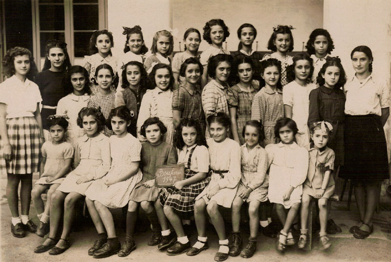 Ecole de Boufarik - Blida en 1947