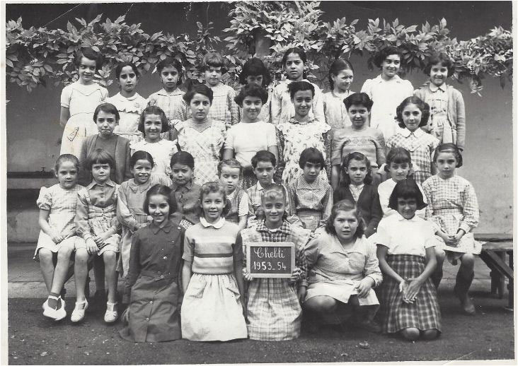 Ecole de Chebli - Blida Classe 1953-54