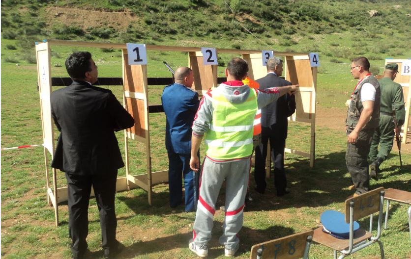 Tir au fusil de chasse