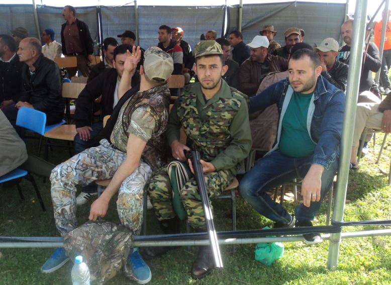 Tir au fusil de chasse