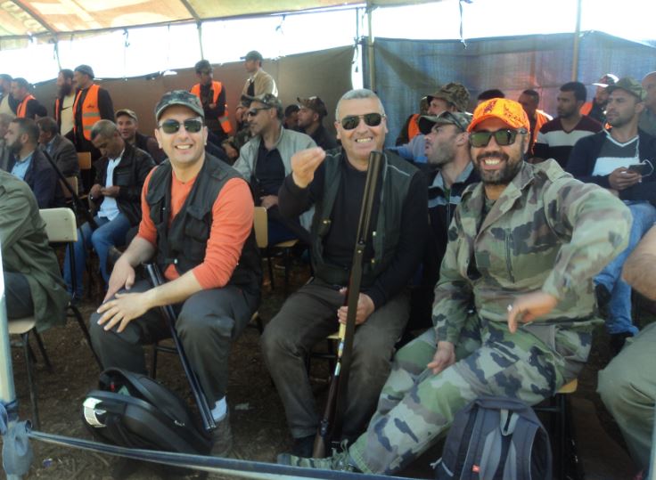 Tir au fusil de chasse