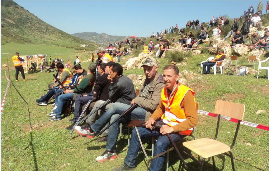 Tir au fusil de chasse