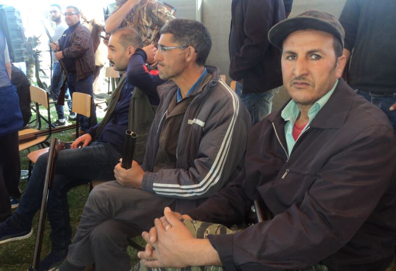 Tir au fusil de chasse