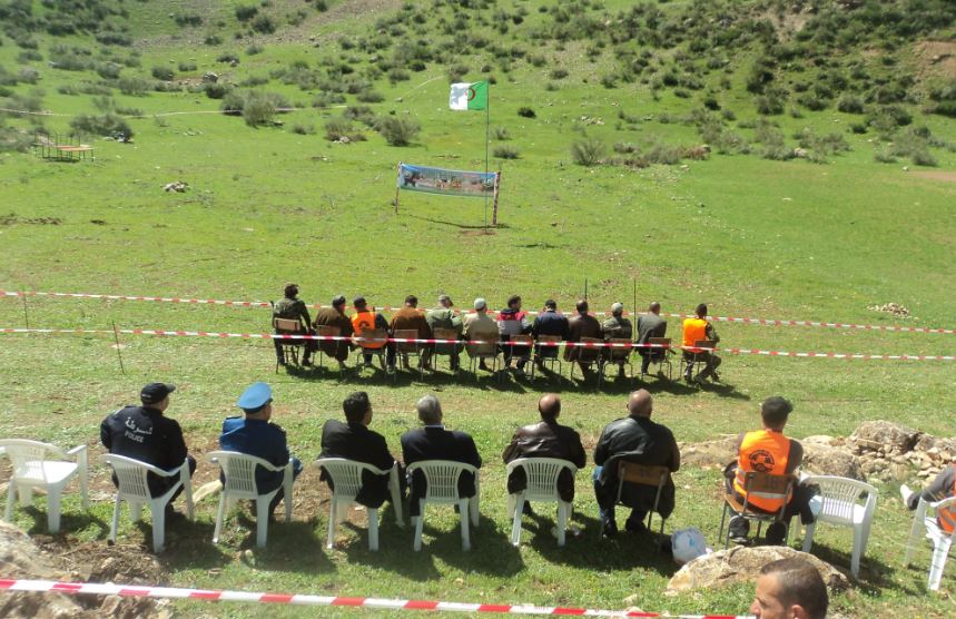 Tir au fusil de chasse