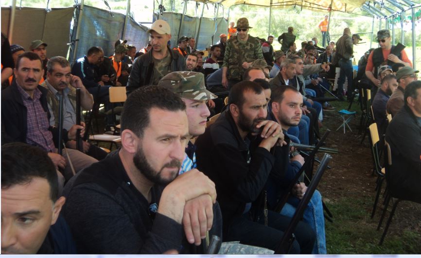 Tir au fusil de chasse