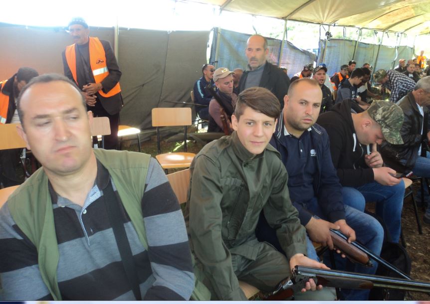 Tir au fusil de chasse