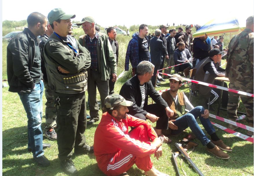 Tir au fusil de chasse