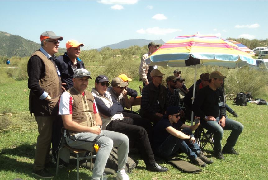 Tir au fusil de chasse