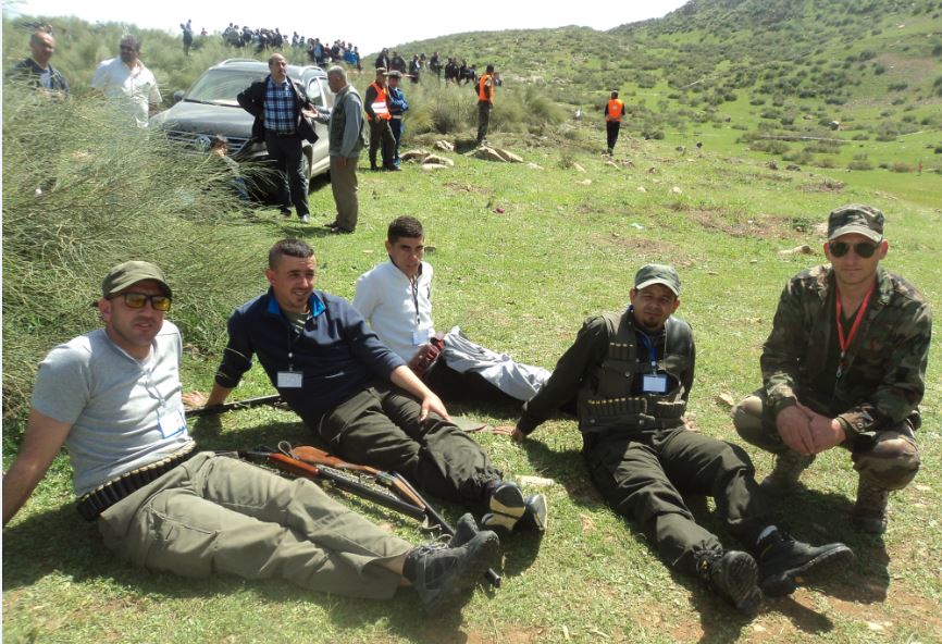 Tir au fusil de chasse