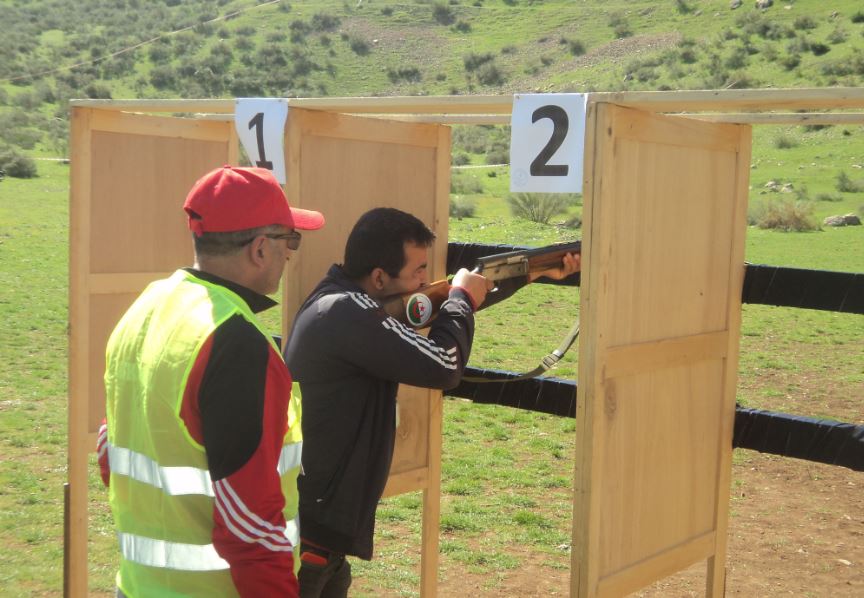 Tir au fusil de chasse